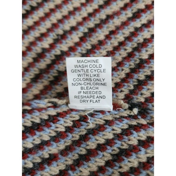 Telluride Clothing Company Women's Fair Isle Open Front Jacket Cardigan Medium - Picture 7 of 10